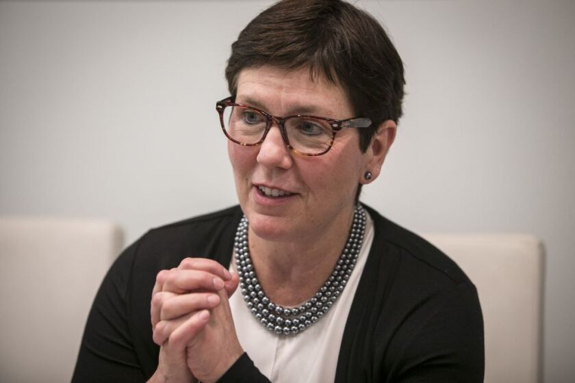 Becky Anderson Wilkins, U.S. House 6th district Democratic primary candidate. | Rich Hein/Sun-Times