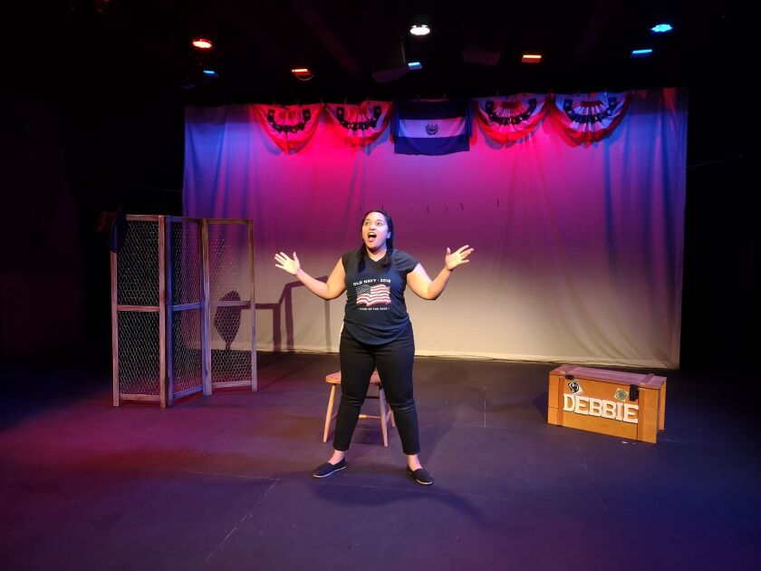 Debbie Baños in “American Side Efectos.”
