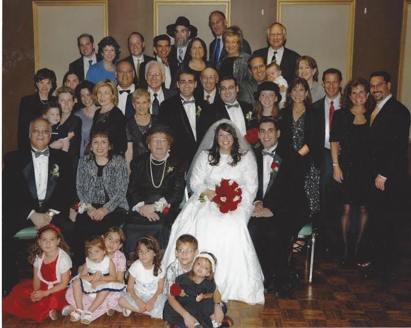 Minnie Steinberg and her extended family. | Provided photo