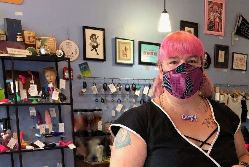 Searah Daysach began Early to Bed, her Andersonville shop, 20 years ago because she felt the experience of buying sex toys was not as fun as it should be.