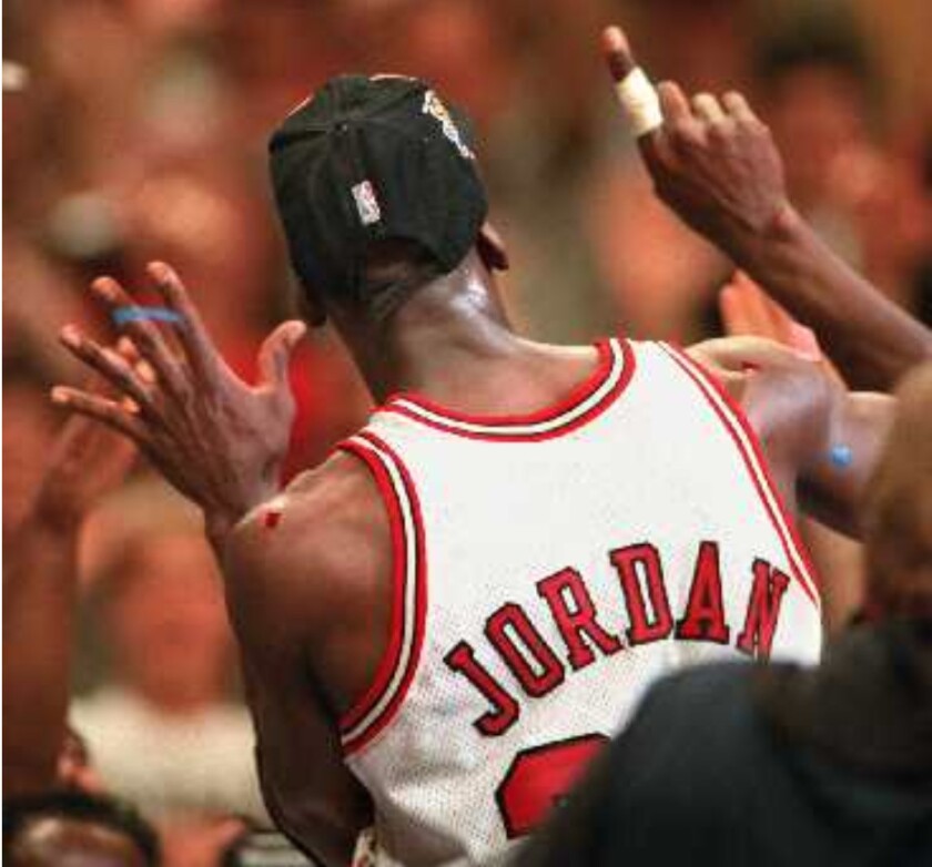 Michael Jordan won six NBA championships with the Bulls. | Sun-Times Photo