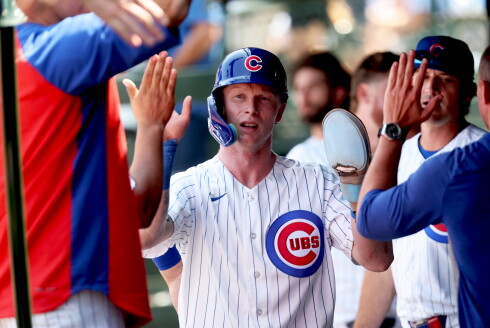 Cubs center fielder Pete Crow-Armstrong
