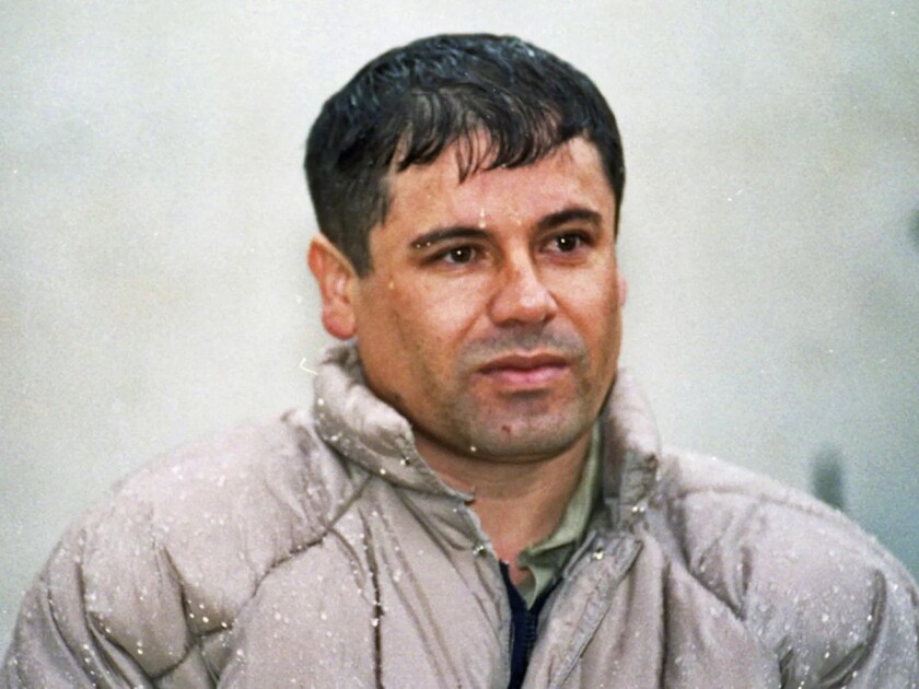 Joaquín “El Chapo” Guzmán Loera in a 1993 arrest photo in Mexico.