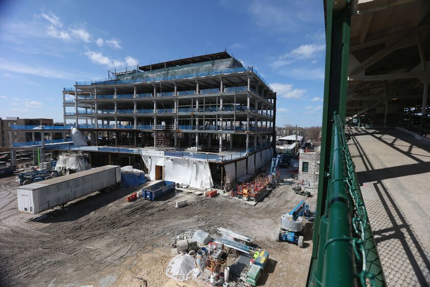 Mayor Rahm Emanuel says the Cubs should declare victory and accept a deal on how the team can use the plaza they’re building outside Wrigley Field. | Getty Images