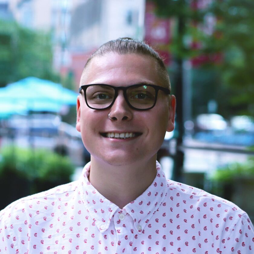 Collin Funcannon, a senior at Loyola University.