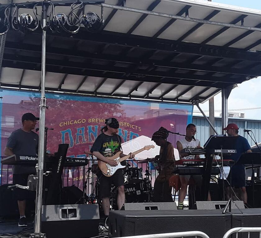 Performing at Dancing in the Streets Festival. Provided by Rob Abouchar