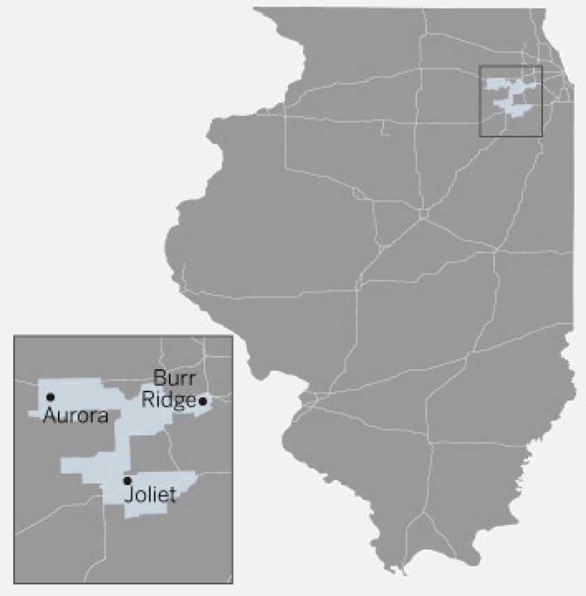 Illinois’ 11th District Congressional includes parts of Cook, DuPage, Kane, Kendall and Will counties | Tanveer Ali/Sun-Times