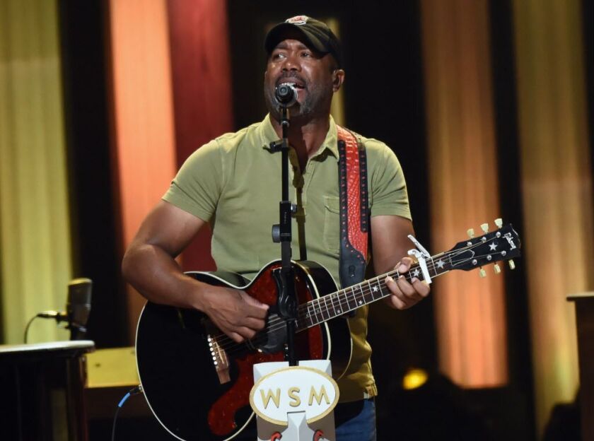 Singer/Songwriter Darius Rucker performs during Grand Ole Opry Total Eclipse 2017 Special Sunday Night Show at Grand Ole Opry House on August 20, 2017 in Nashville, Tennessee. His new album is due Oct. 20. | Rick Diamond/Getty Images