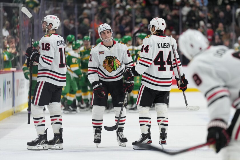 Blackhawks Wild Hockey
