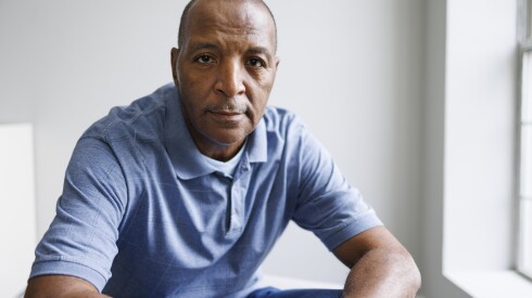 ComEd juror Robert Garnes poses for a portrait in Westmont, Illinois Wednesday, October 18, 2023. | Anthony Vazquez/Sun-Times