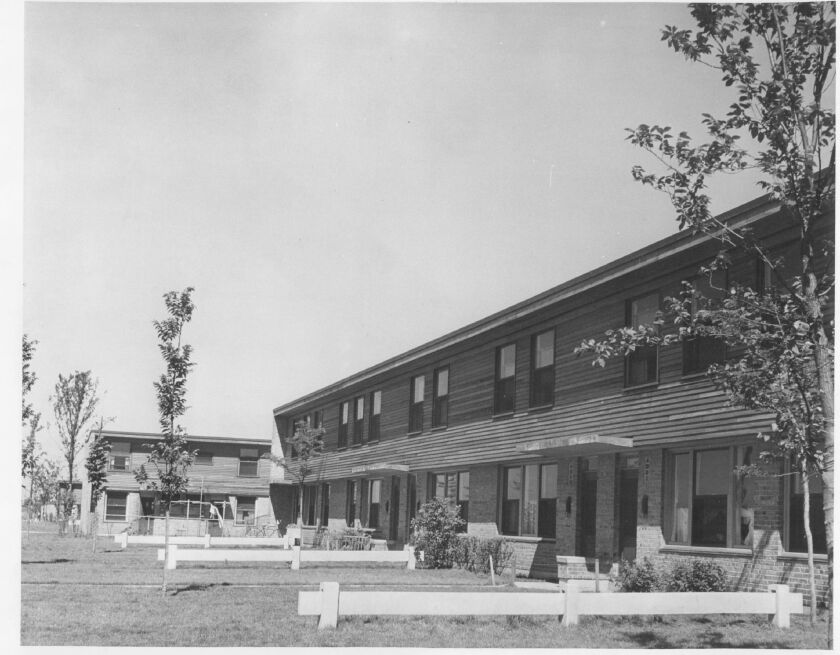 LeClaire Courts, where WBEZ's Alden Loury lived until he was 3, is being reborn as the Chicago Housing Authority breaks ground on two residential buildings on the former development’s site.