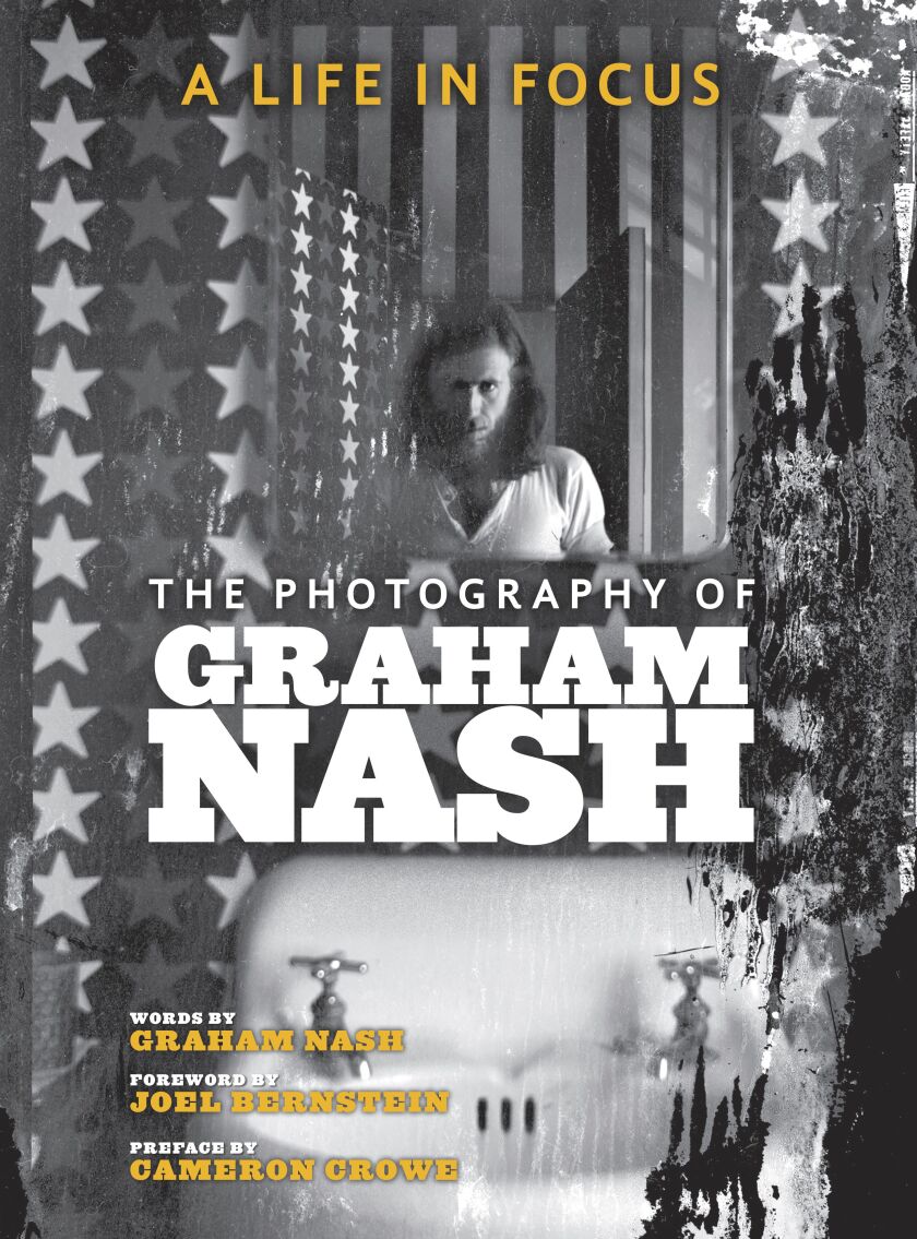 This image released by Insight Editions shows “A Life in Focus: The Photography of Graham Nash,” by singer-songwriter Graham Nash.