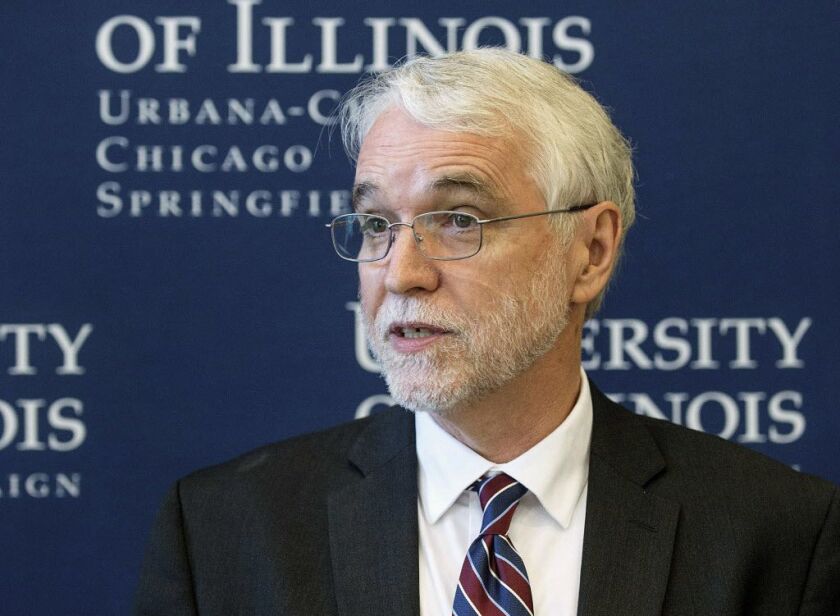 University of Illinois President Timothy Killeen | Rick Danzl/The News-Gazette via AP