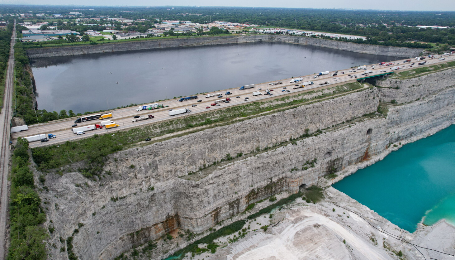 Deep Tunnel reservoir will take at least a month to drain