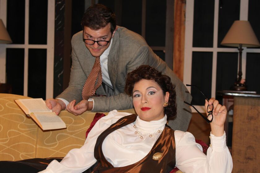  “Born Yesterday”: Garson Kanin’s classic play about an uneducated young woman who goes in search of an education; directed by Sean Michael Barrett. Oct. 15-Nov. 7. Saint Sebastian Players