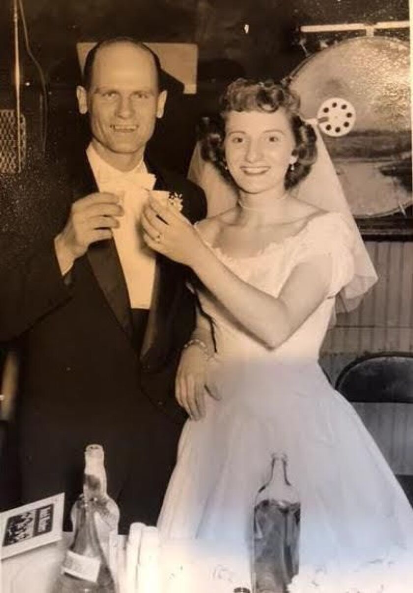 Vic and Jean Kubelsky on their wedding day. | Provided photo