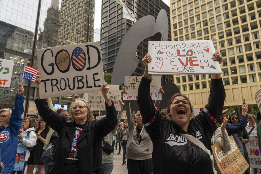 Protestand Rally How we covered a press conference that brought national policy to our ...