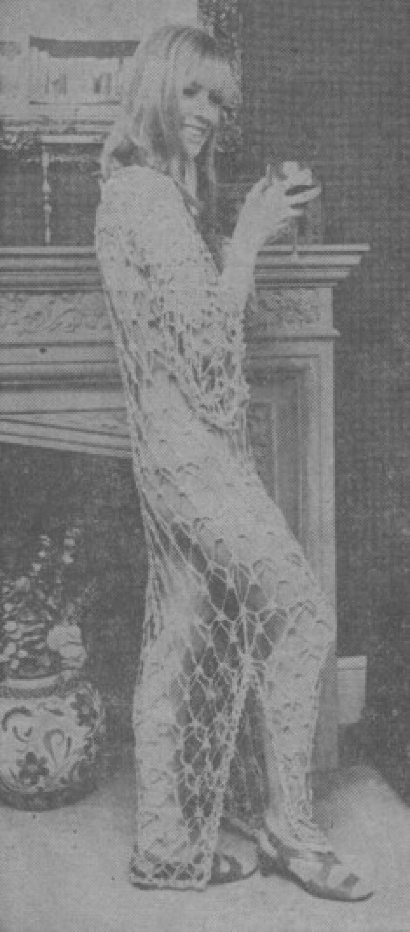 Wearable crochet by Barbara Lewis. / Provided photo