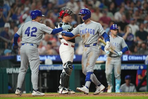 Cubs Phillies Baseball