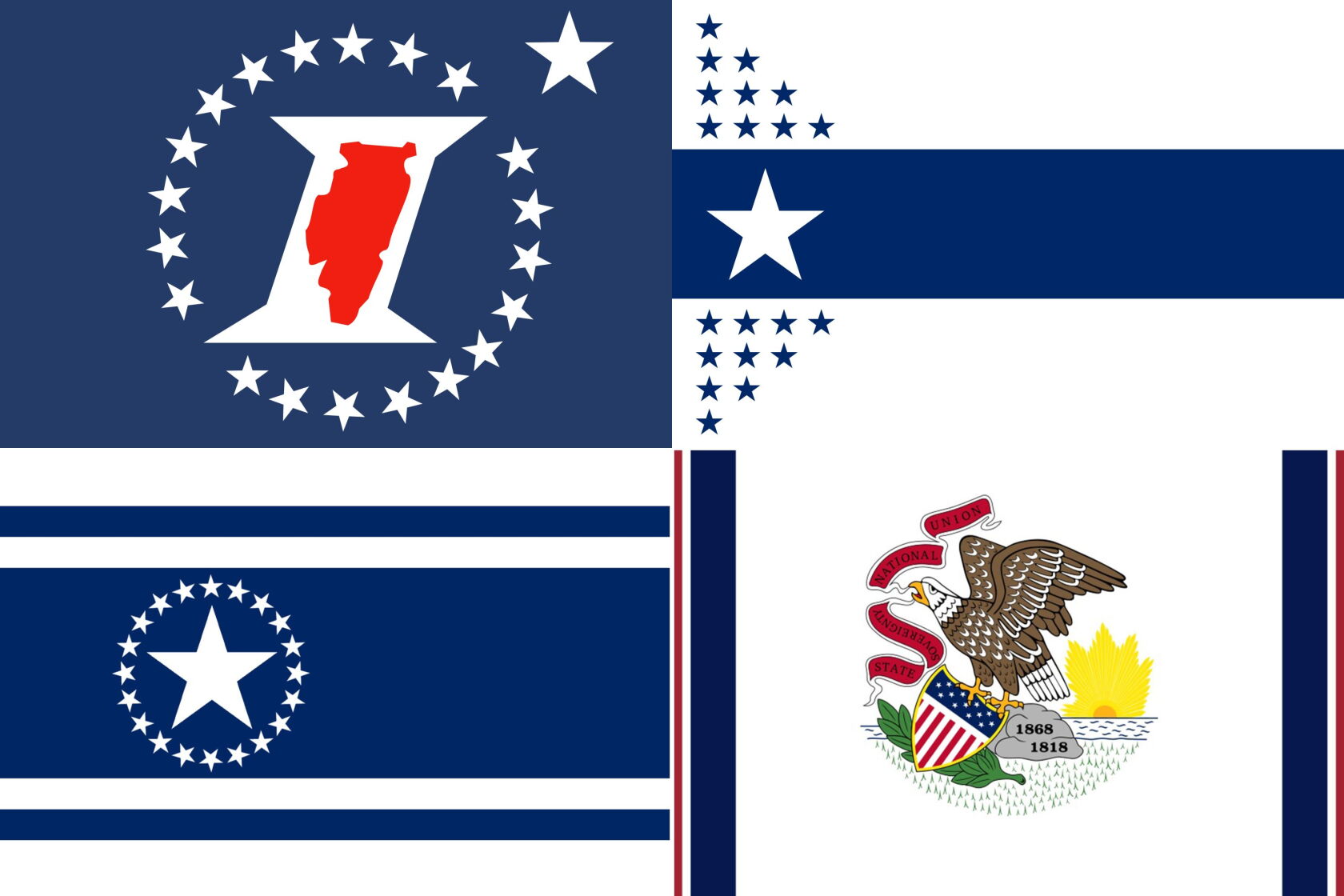Cst Flags Illinois state flag advice from designers - Chicago Sun-Times