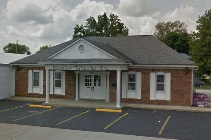 Richland County Public Health offices in Olney, Ill.