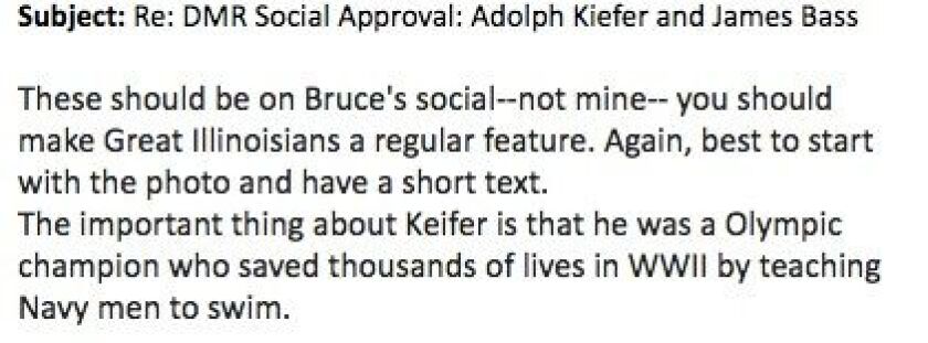 Text of Diana Rauner email obtained by the Chicago Sun-Times.