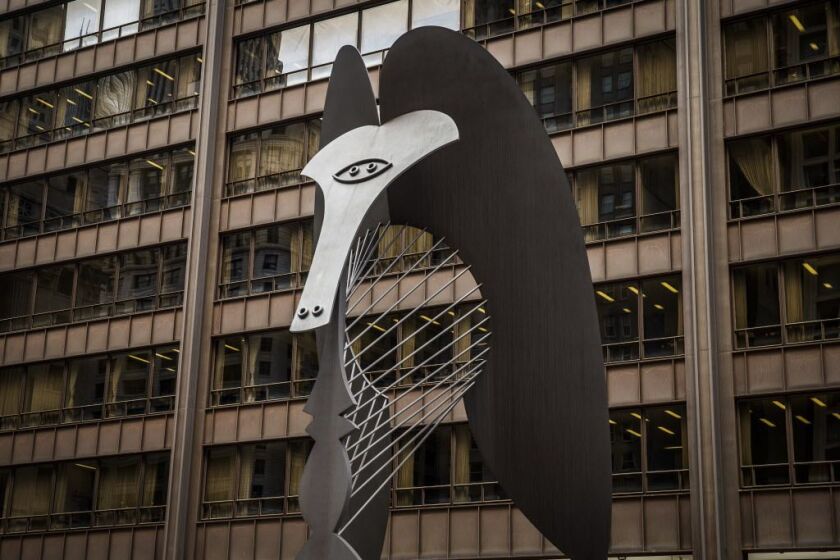 The Picasso statue as it looks today. | Rich Hein / Sun-Times