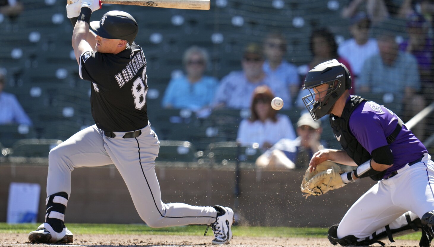 White Sox send top prospect Colson Montgomery to Arizona to take a 'step back'