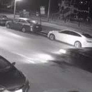 Police are seeking a car wanted in a fatal hit-and-run April 5, 2020, in Woodlawn.