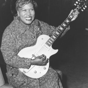 Sister Rosetta Tharpe, guitar-playing American gospel singer, died in 1973. | AP file photo