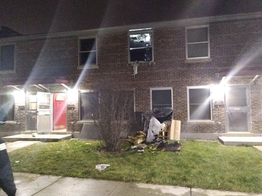 A boy died in a fire in the 13000 block of South Evans Avenue on Jan. 6, 2021, in Altgeld Gardens.