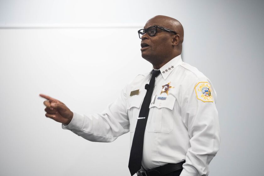 Chicago Police Supt. David Brown.