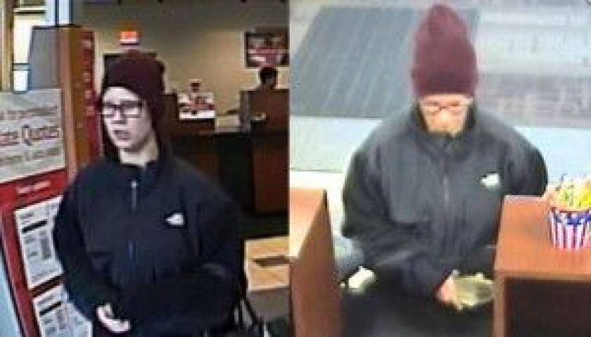 Surveillance footage from an Oct. 29 bank robbery in Elmhurst. | FBI