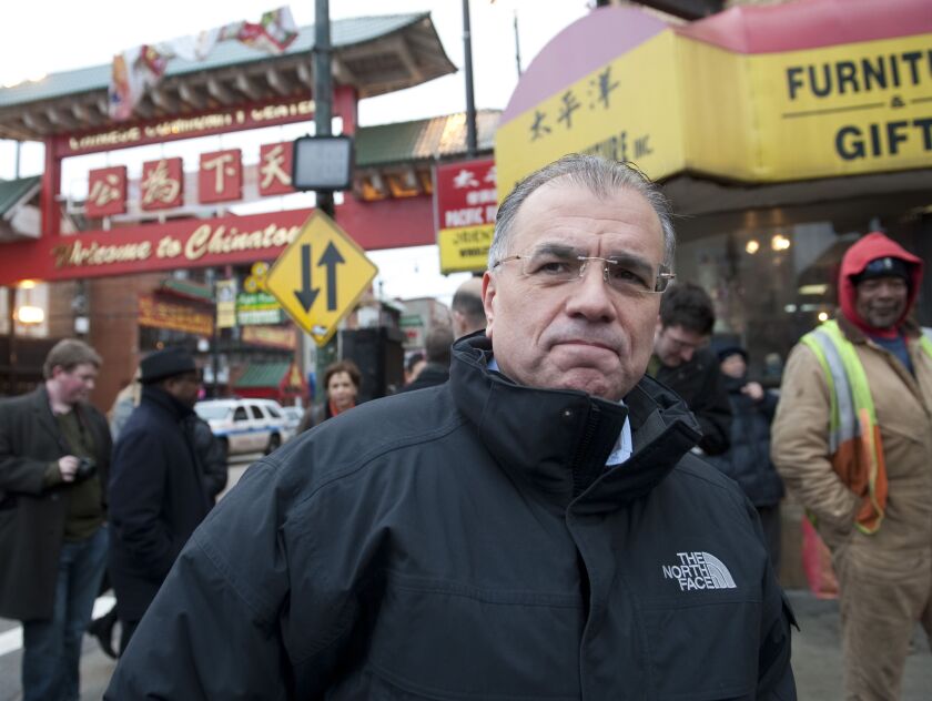 Mayoral candidate Gery Chico tours Chinatown during his 2011 mayoral campaign. | Sun-Times file photo