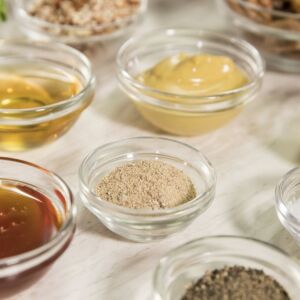 Ingredients for the Wild Striped Bass and Roasted Root Vegetable recipes. | Ashlee Rezin/Sun-Times