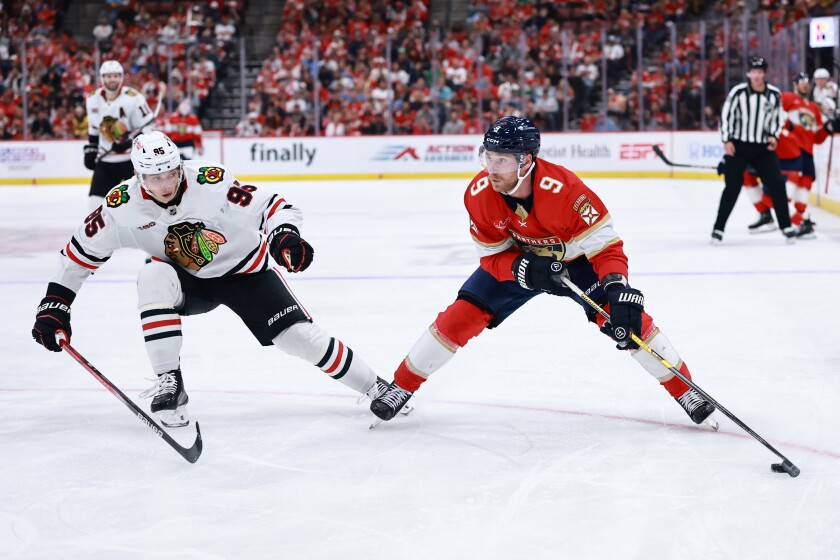 Chicago Blackhawks v Florida Panthers