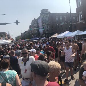 Market Days is one of the major festivals in Boystown. | Leo Ji/ Sun-Times