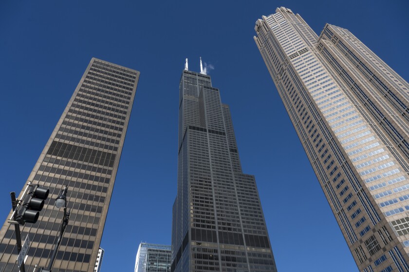 Amid Loop Vacancies, Chicago's Property Tax Burden Shifts The Willis Tower, 233 S. Wacker Dr.
