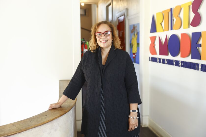 Monique Brinkman-Hill is executive director of the South Side Community Art Center. The 82-year-old institution is one of five member galleries participating in the Bronzeville Art District tour.