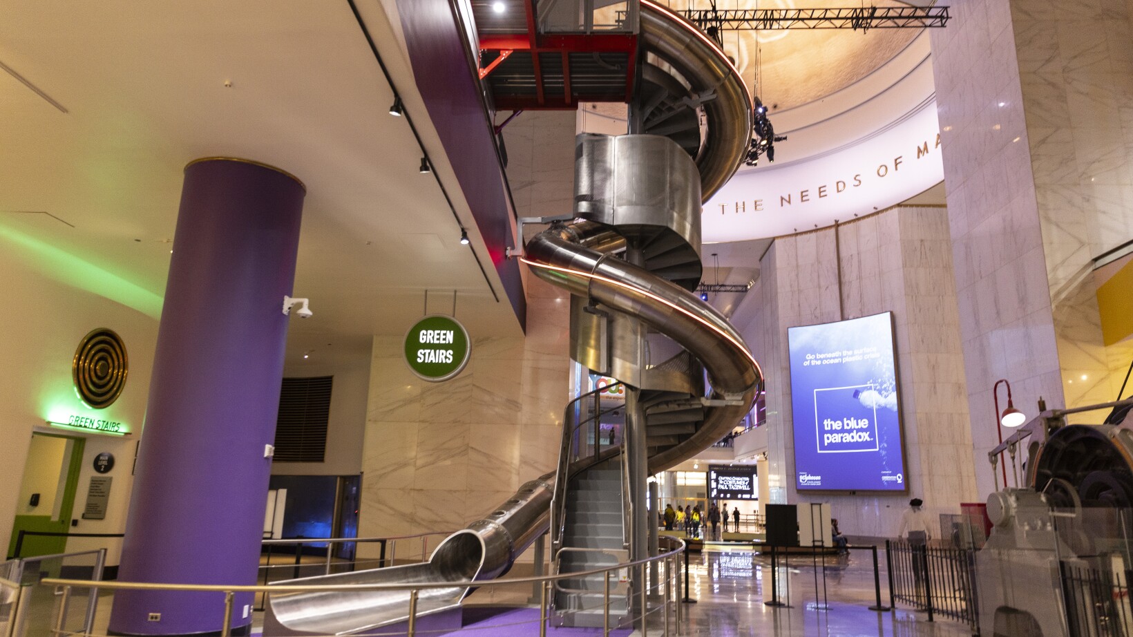 Giant slide at new Griffin Museum of Science and Industry exhibit set ...
