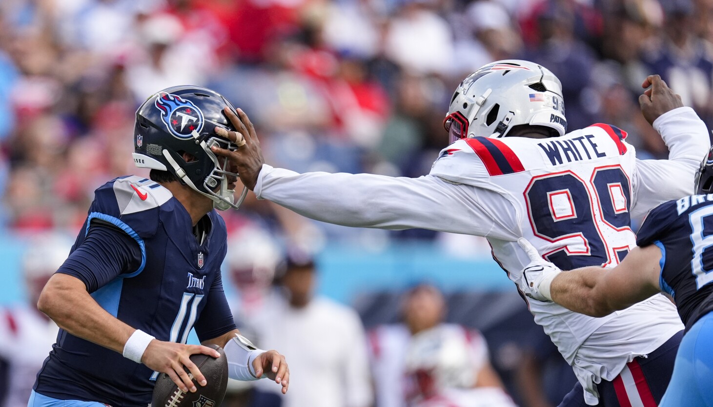Bears' next opponent: Patriots fall to Titans 20-17 in overtime - Chicago Sun-Times