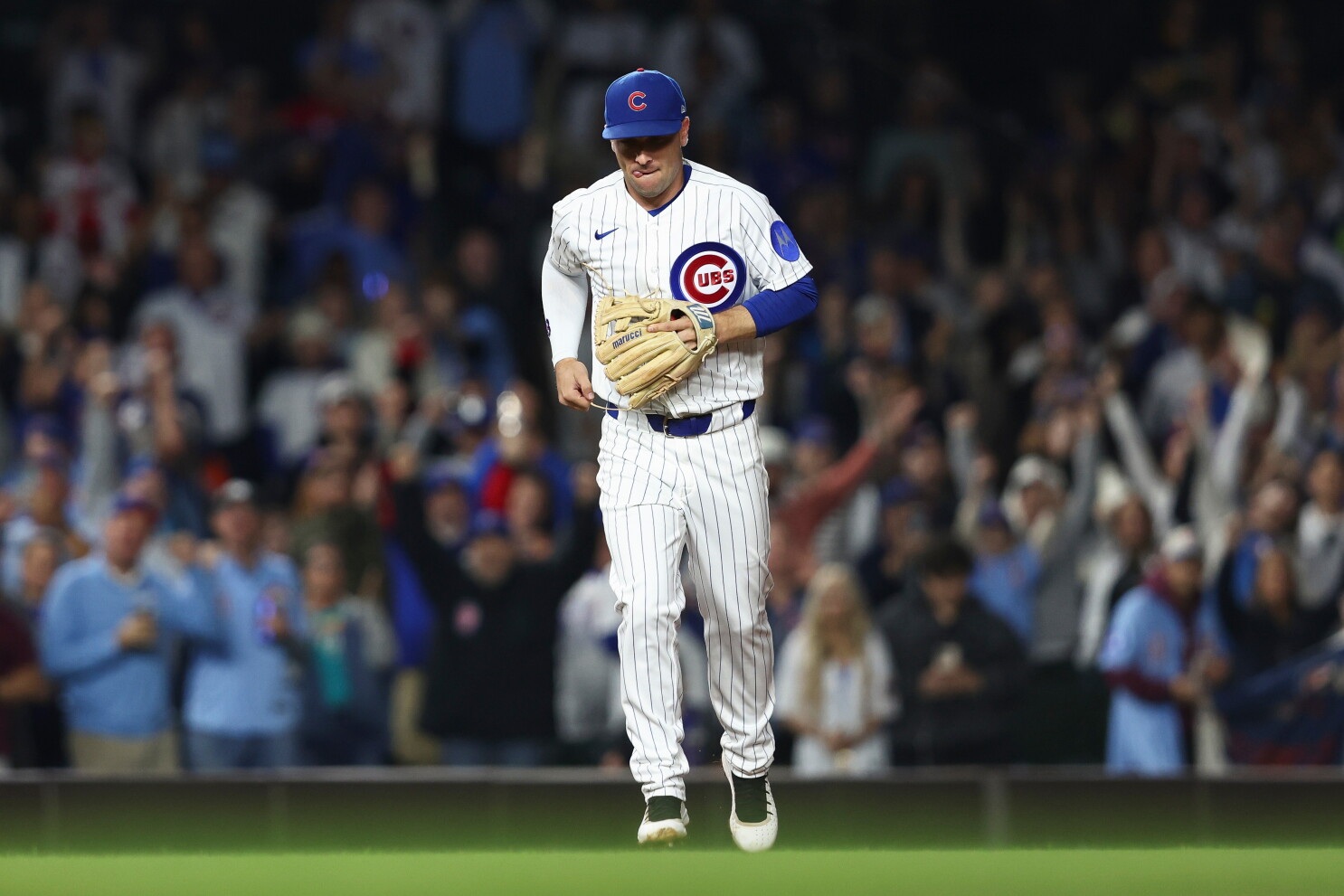 Alex Bregman playing for the Cubs
