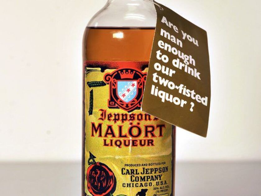 A bottle of Jeppson’s Malört shown in 2009.