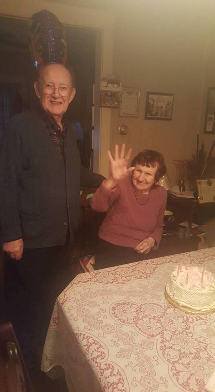 Patrick and Nora Lynch, his wife of 68 years.