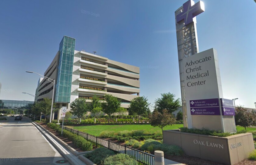 A 69-year-old man died March 23, 2020, at Christ Medical Center in Oak Lawn from the coronavirus.