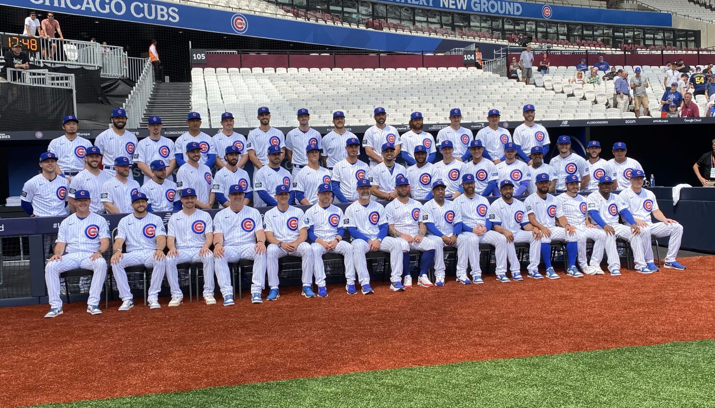 Chicago Cubs Lettering Kit for an Authentic World Series 