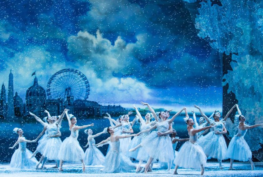 A scene from the Joffrey Ballet production of Christopher Wheeldon’s “The Nutcracker.” | Cheryl Mann