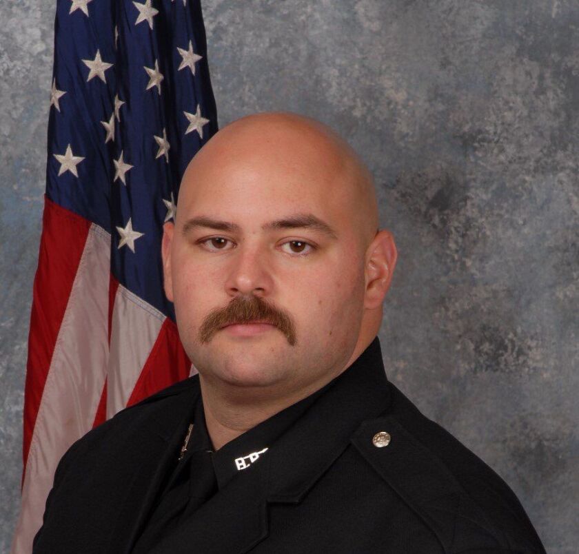 Edward Karas is a sergeant with Rosemont police. He was on administrative leave before he was charged in connection with at least two armed robberies. | Park Ridge police