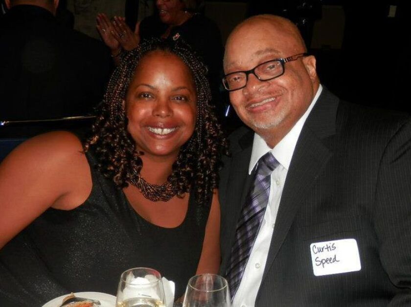 Edwina Leak Speed and her husband Dr. Curtis Speed, who suffered permanent brain damage and has been in a coma since undergoing cervical neck surgery in March 2015 and suffering two cardiac arrests that left without oxygen for 19 minutes. | Provided photo