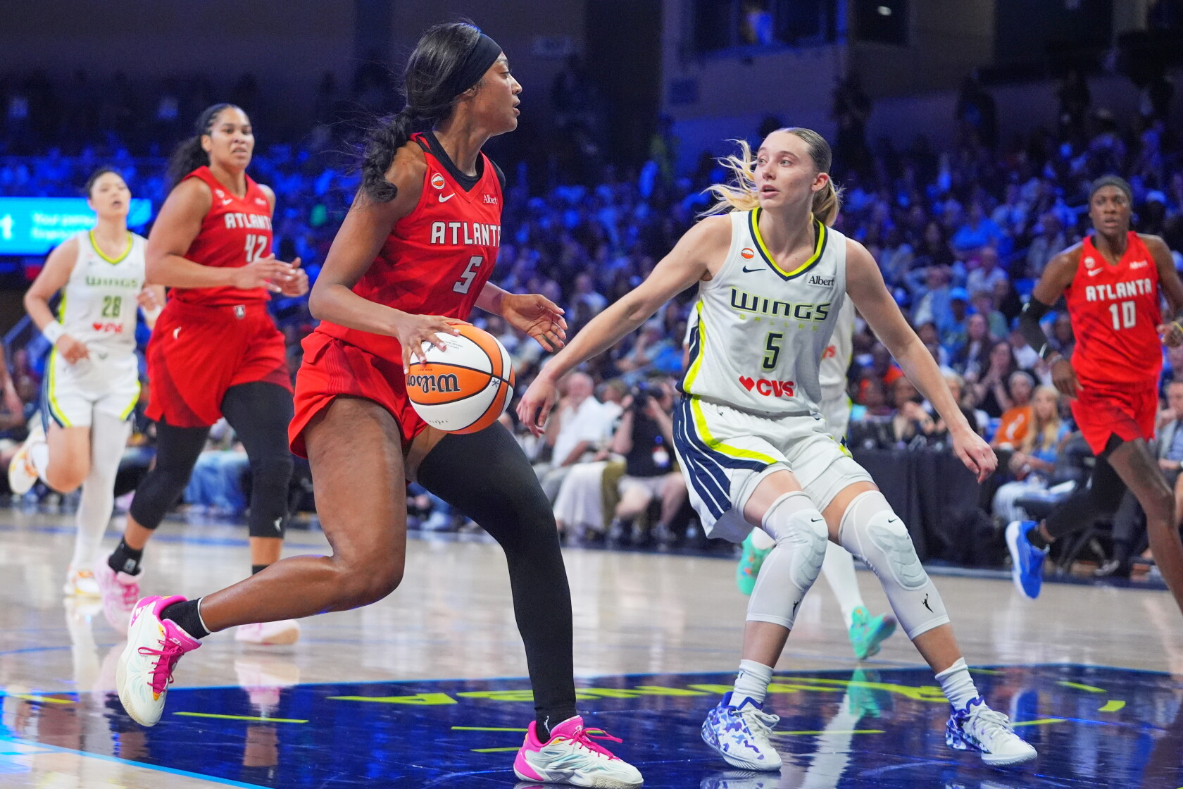 Truereeses WNBA deletes social media post showing Angel Reese and Paige Bueckers ...